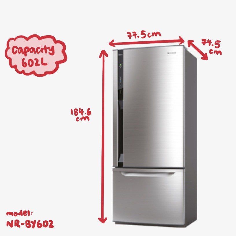 Panasonic refrigerator, TV & Home Appliances, Kitchen Appliances