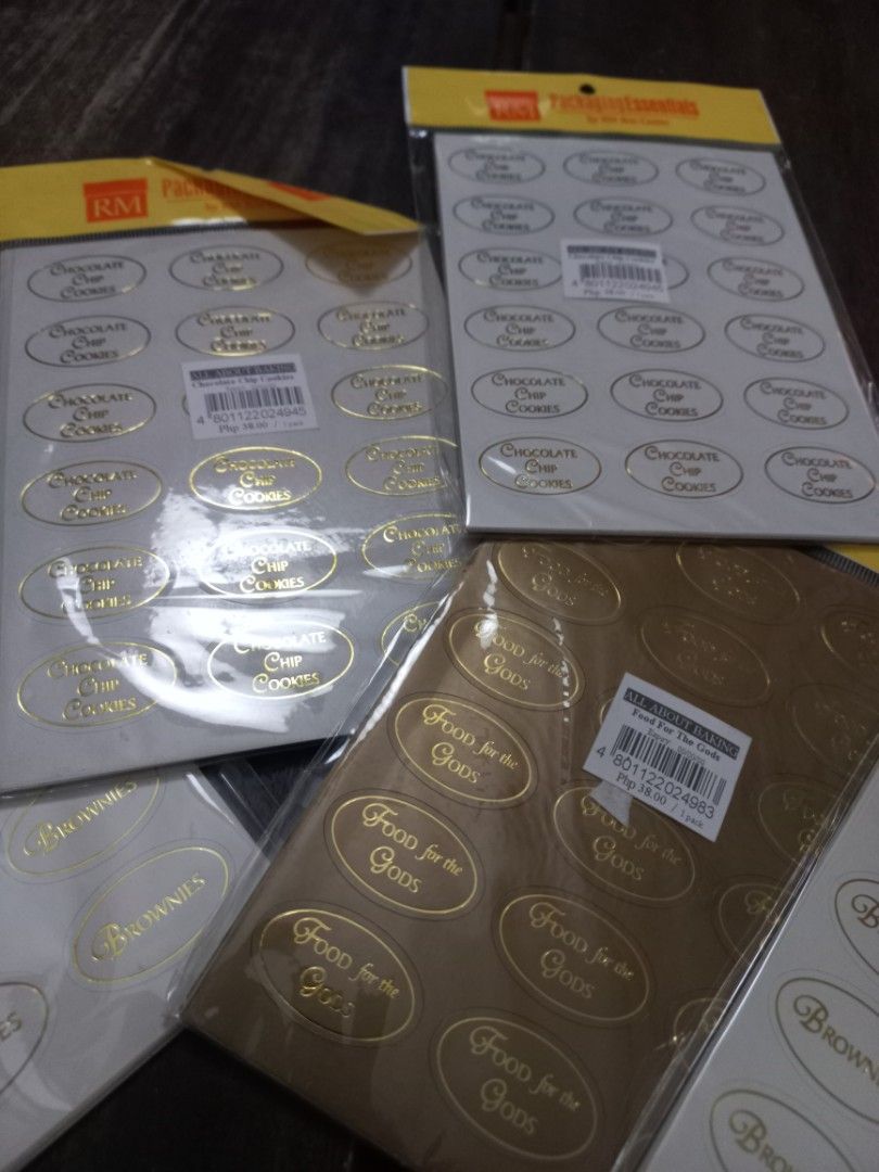 Pastries Sticker (Category: Bakeware) located in Las Pinas. Submitted by ajbash (Listing ID 1214581780, Image 3). Description: take all. brand new..