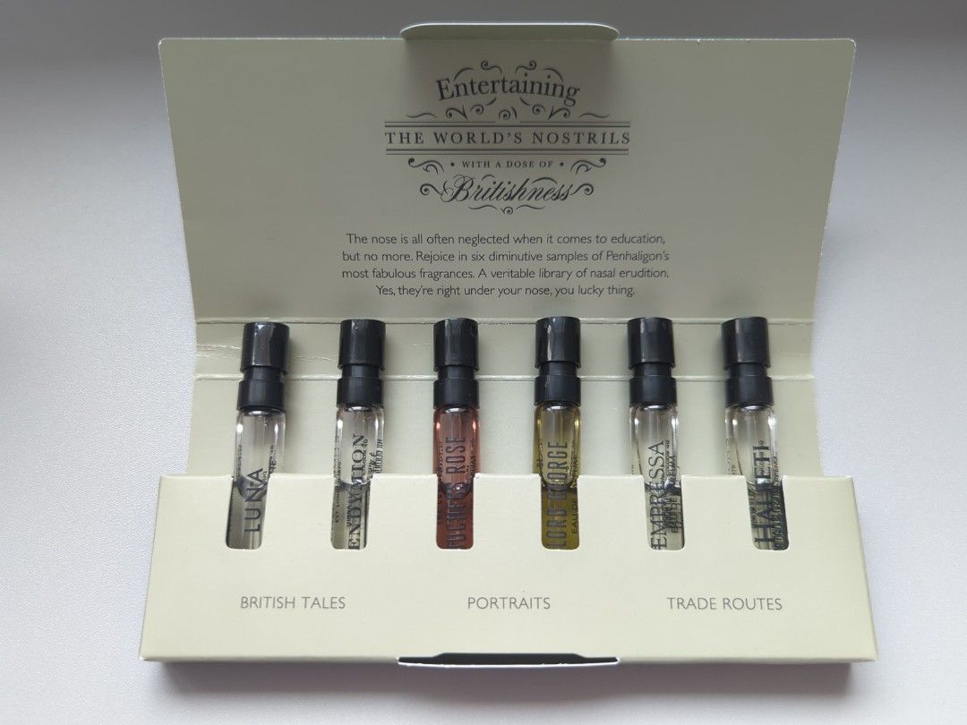 Penhaligon's Pillar Collection samples 6 x 2ml, Beauty & Personal Care