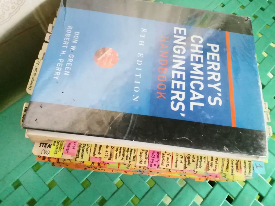 Perry S Chemical Engineers Handbook 8th Edition Hobbies Toys Books