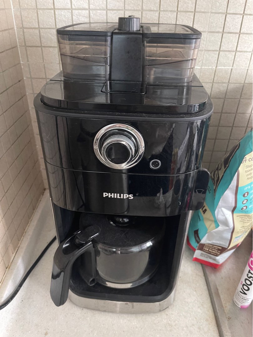 Philips Grind N Brew coffee maker, TV & Home Appliances, Kitchen
