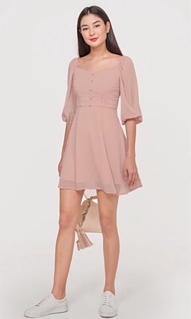 Fayth • Elia Flutter Sleeve Dress