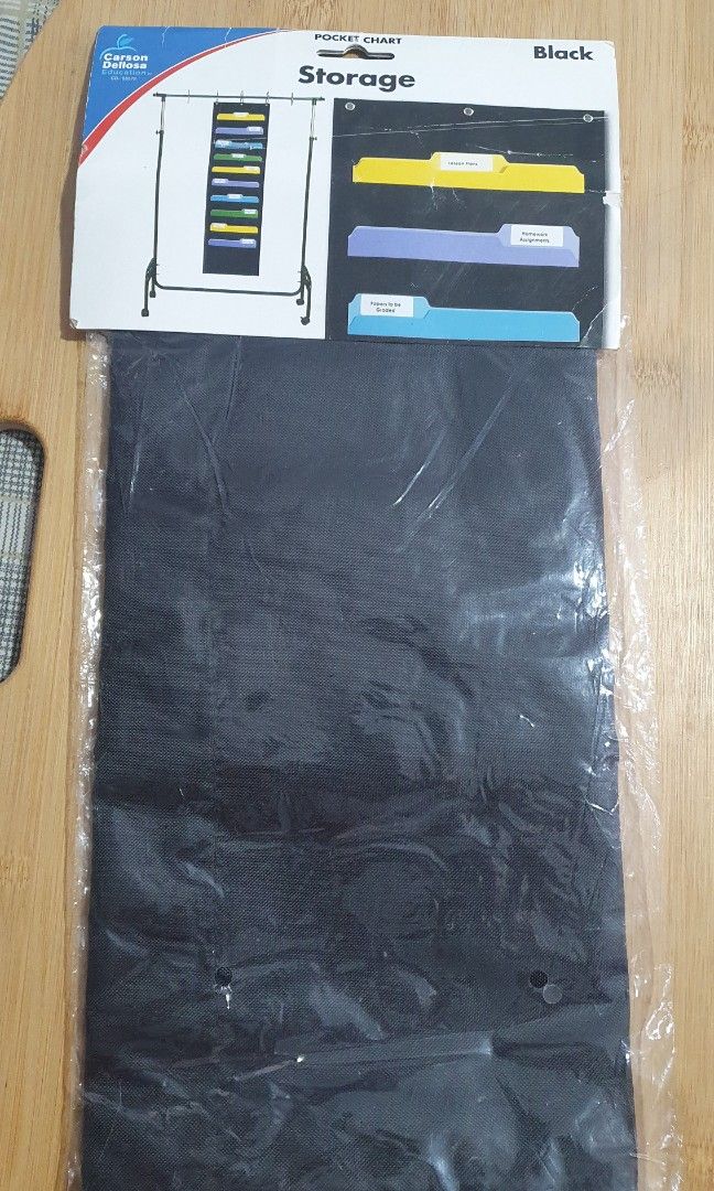 Pocket chart storage, Furniture & Home Living, Home Improvement