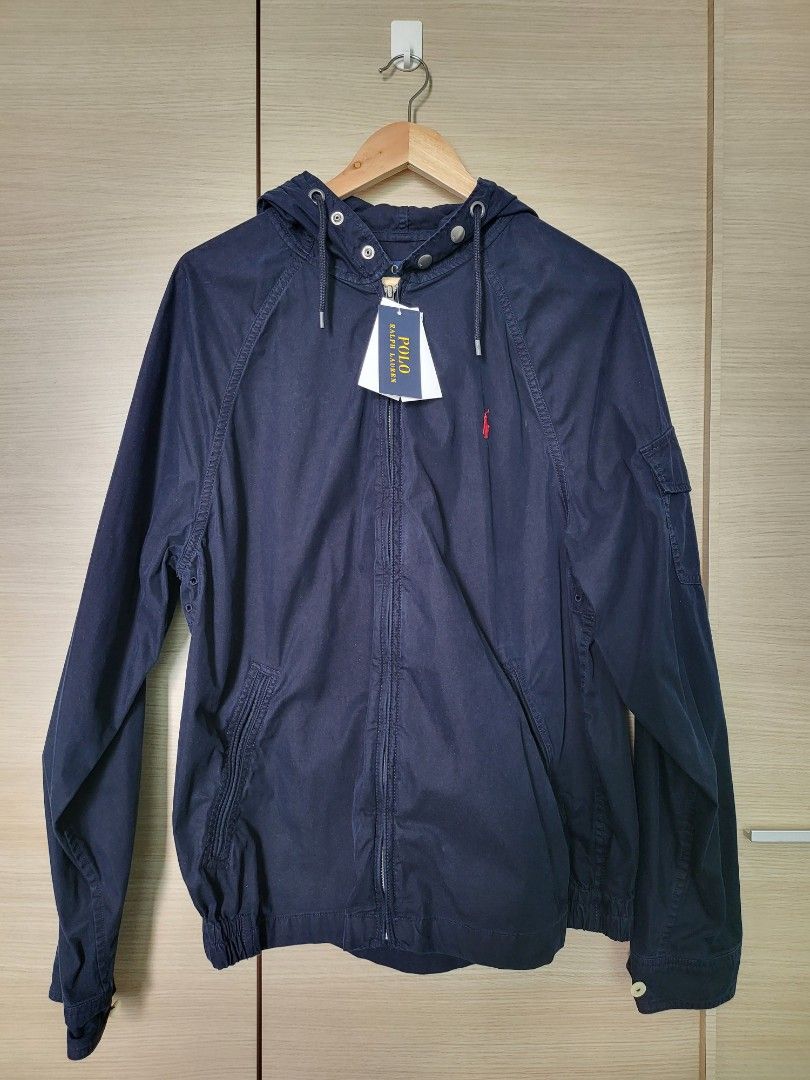 Ralph lauren aviator outlet navy jacket