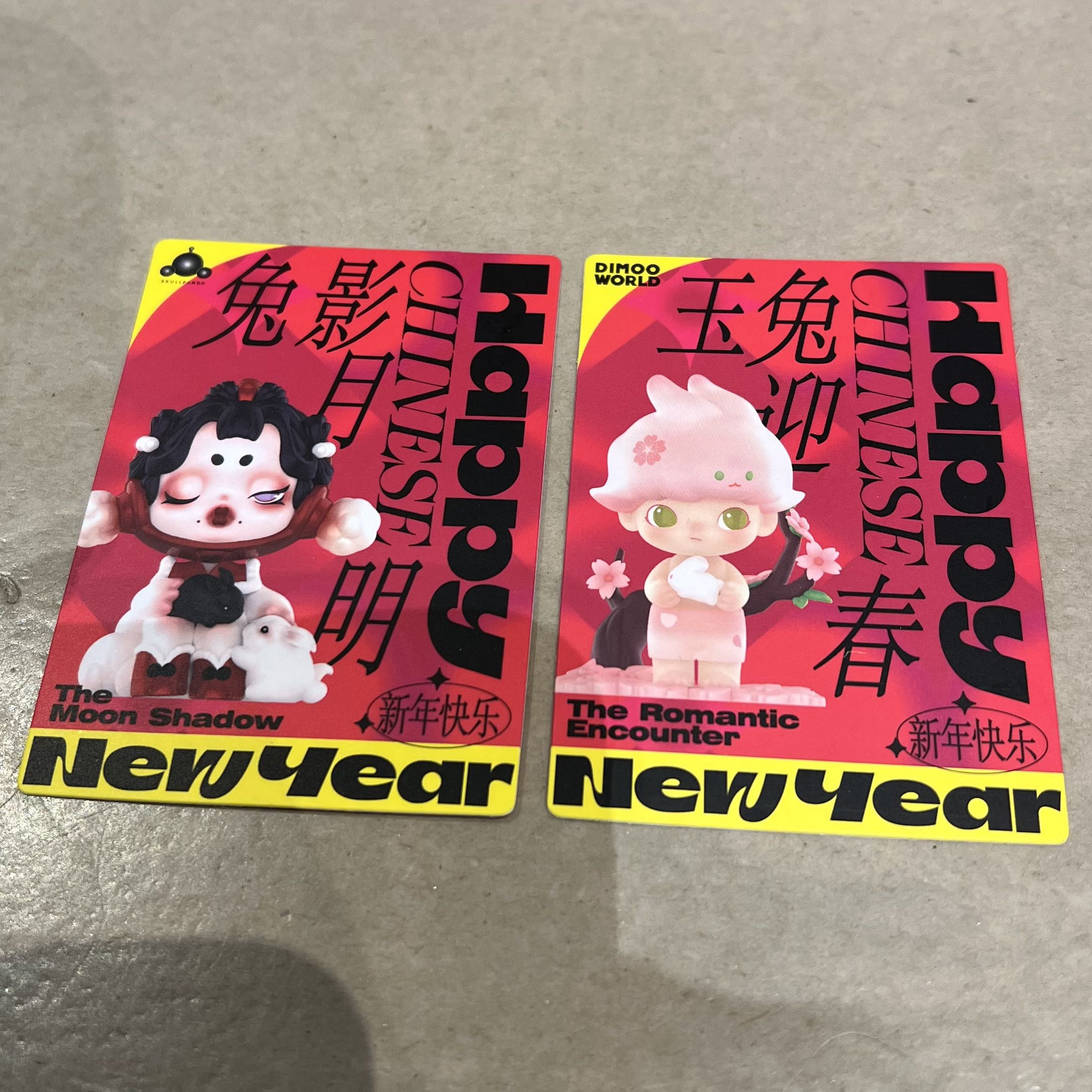 Popmart Happy Chinese New Year Dimoo SkullPanda, Hobbies & Toys, Toys ...