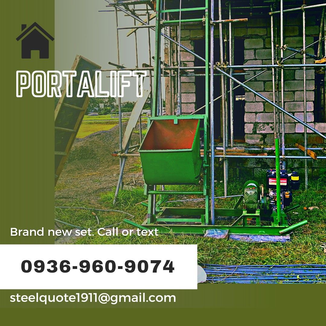 Portalift shoring jack scaffolding gi pipe, Commercial & Industrial