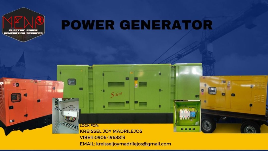 POWER GENERATOR SET, Commercial & Industrial, Construction & Building ...