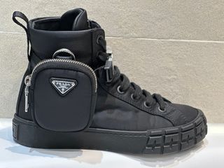 Prada Wheel high top sneakers with pocket size 36