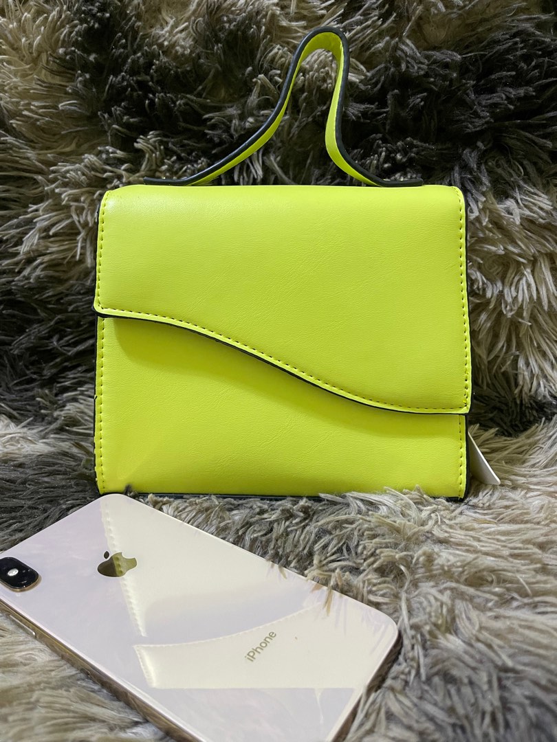 Neon pink outlet bag primark
