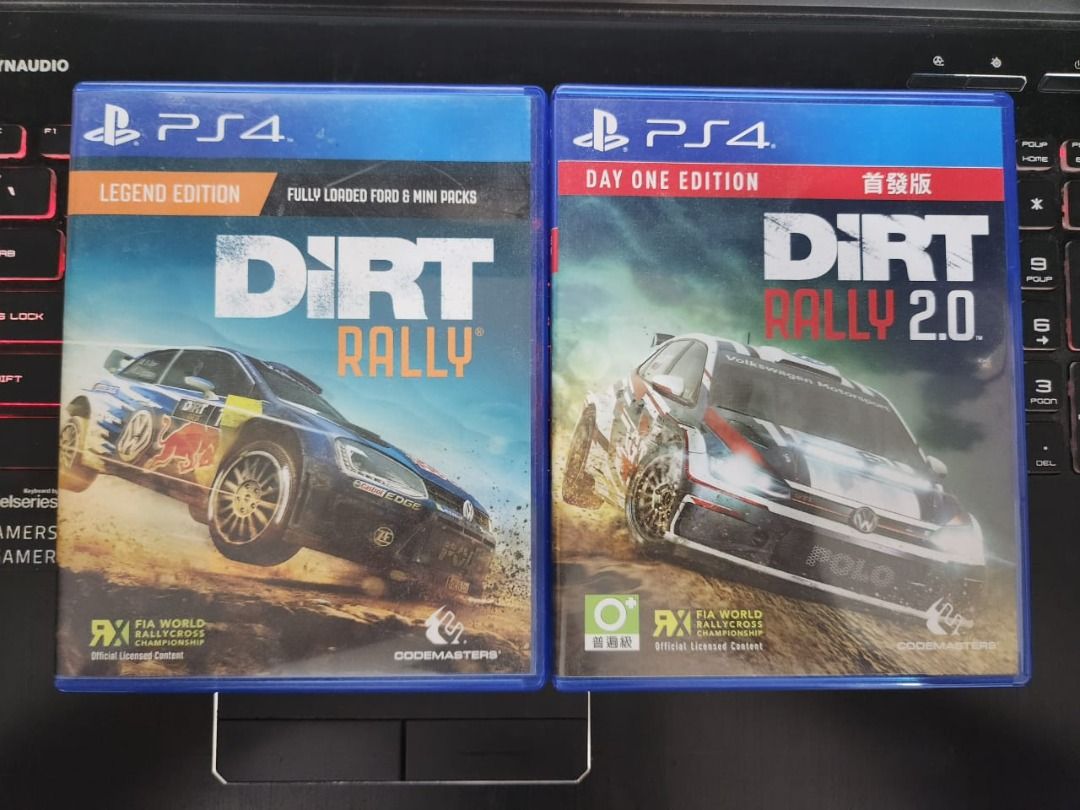PS4 Dirt Rally & Rally 2.0 R3, Video Gaming, Video Games