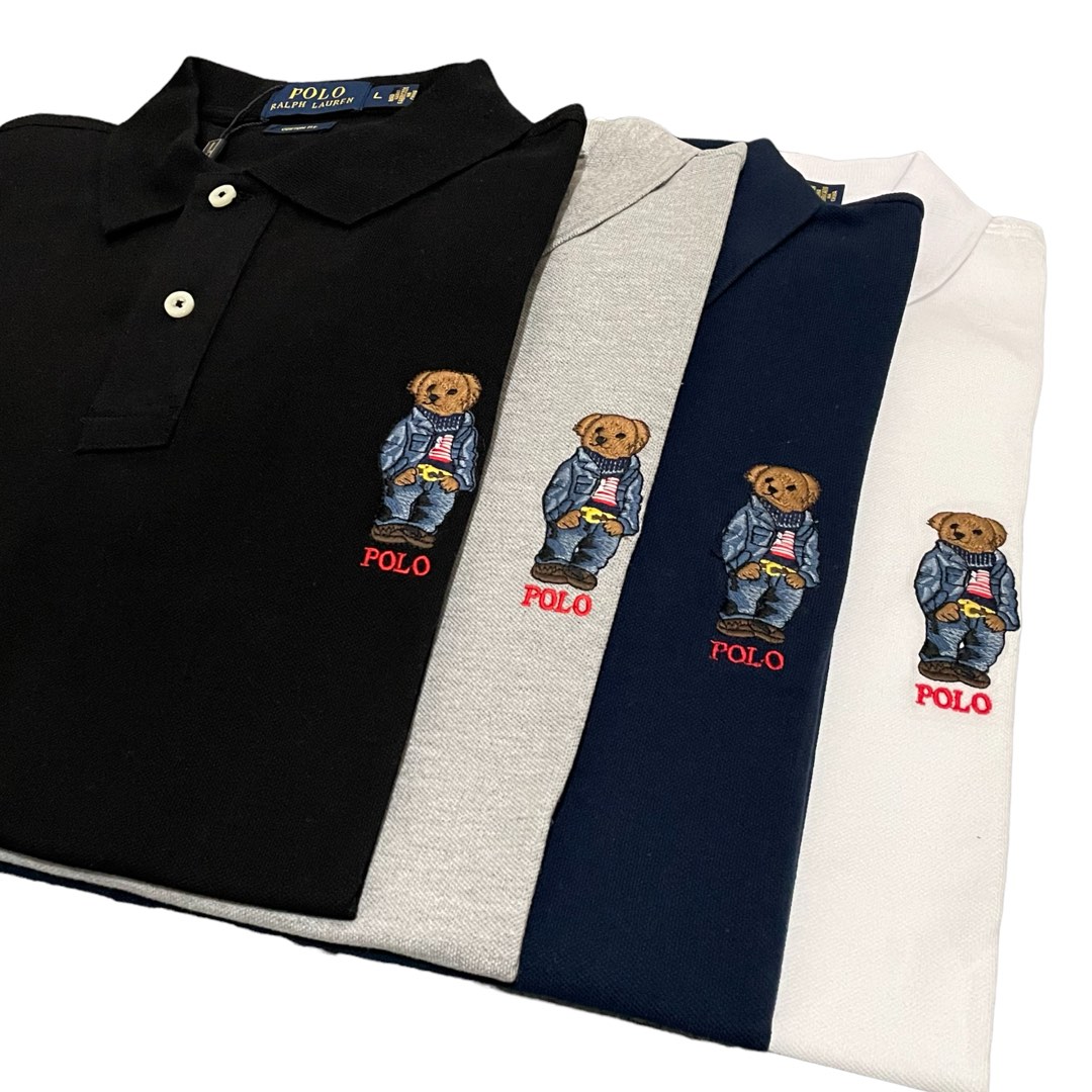 Ralph Lauren Polo Bear Polo Shirts Men s Fashion Tops Sets