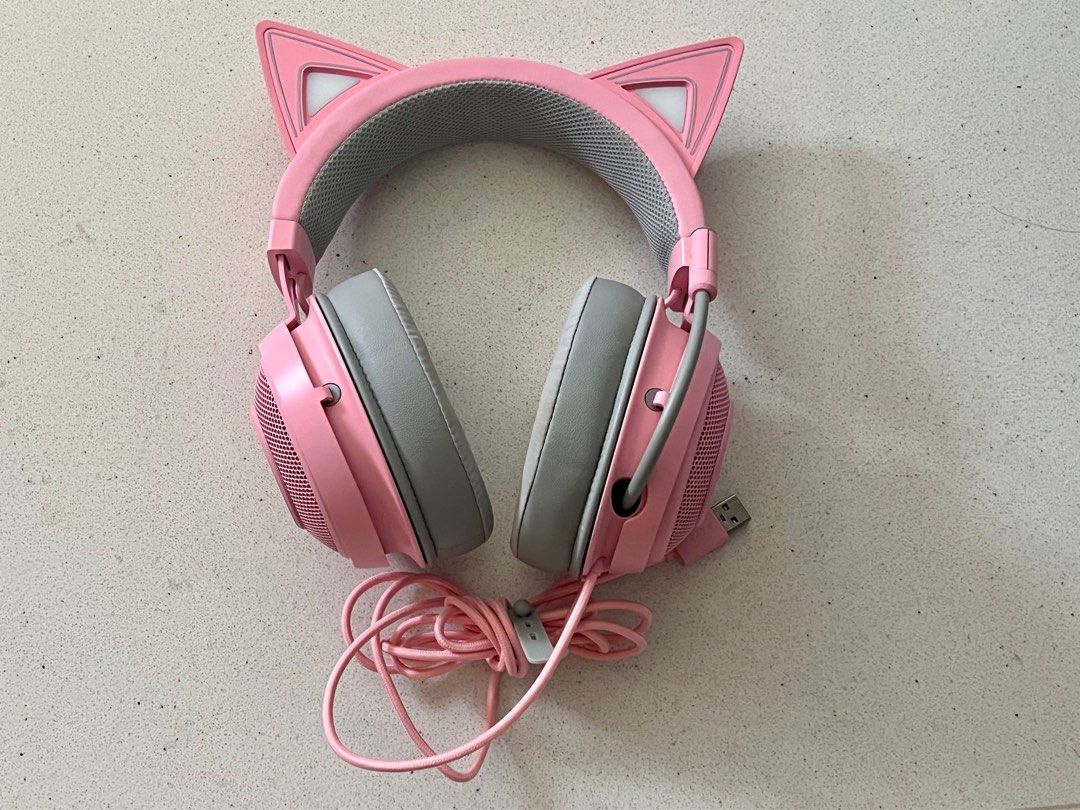 Razer Kitty Ear USB Headset with Chroma (Kitty Edition), Audio