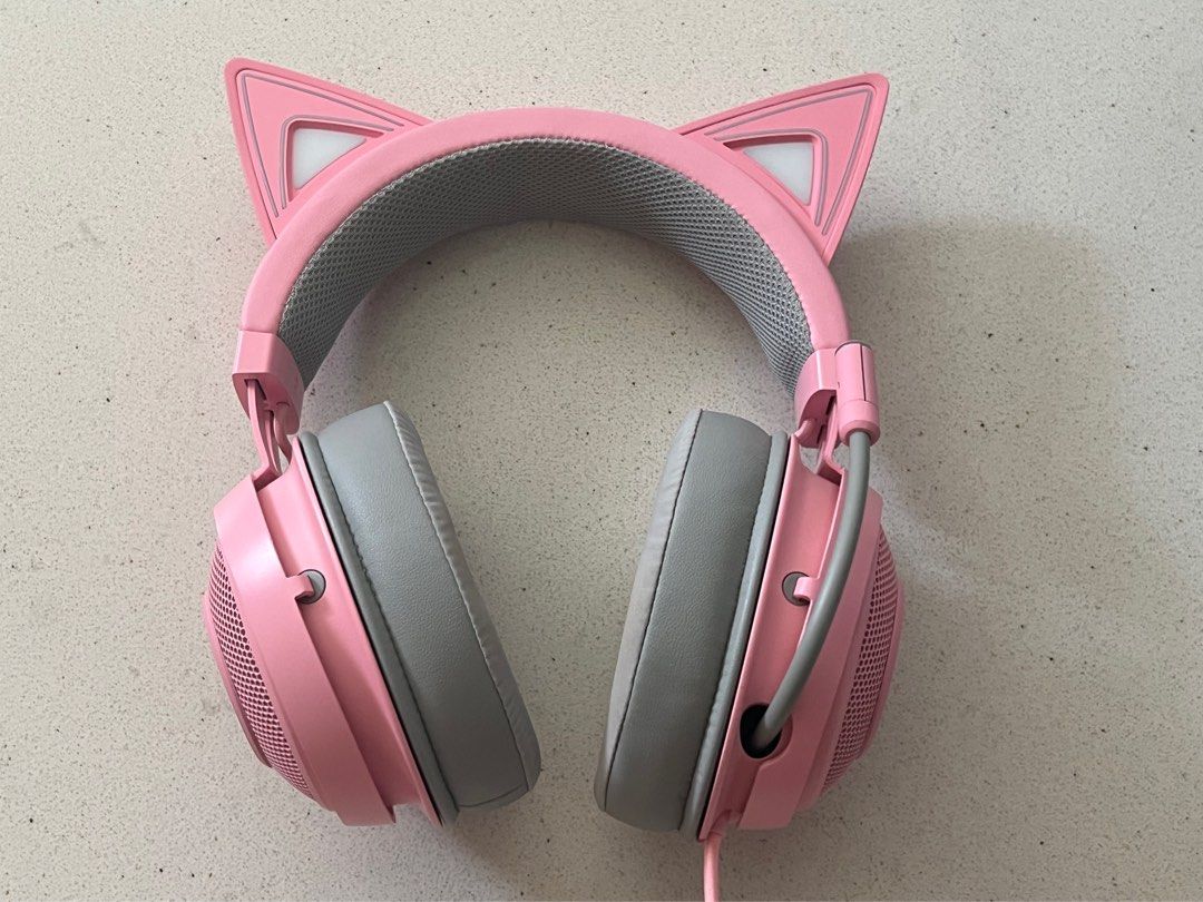 Razer Kitty Ear USB Headset with Chroma (Kitty Edition), Audio