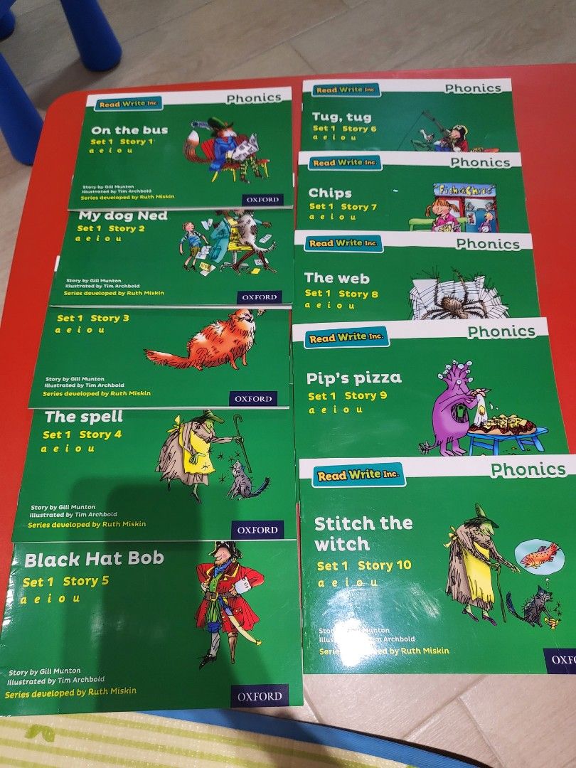 Read Write Inc Green, 興趣及遊戲, 書本 & 文具, 教科書 Carousell