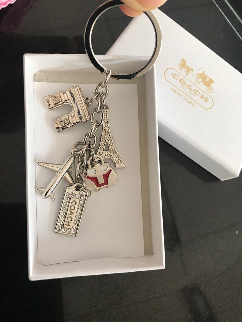 Coach key charms store