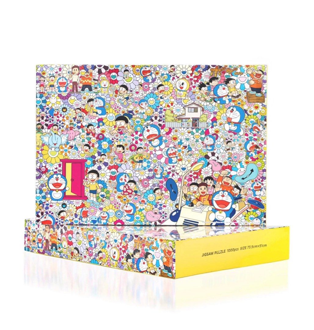 Ready Stock]Takashi Murakami x Doraemon Jigsaw Puzzle 1000pcs