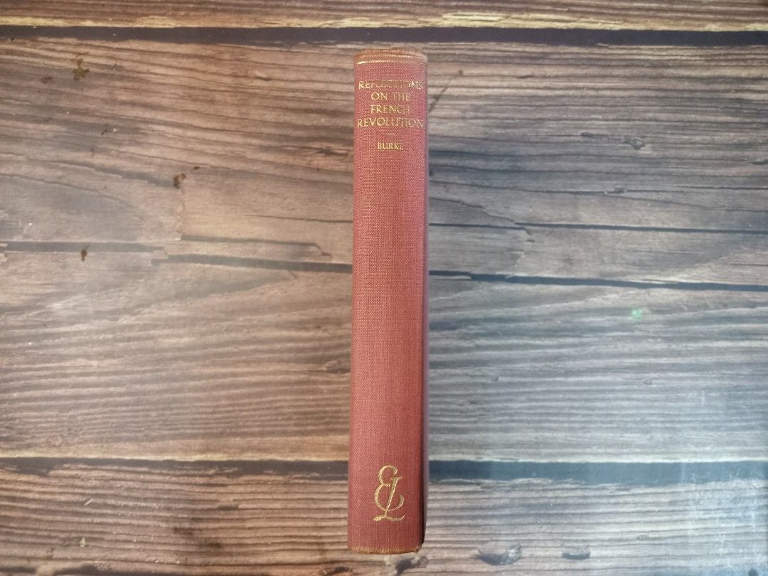 Reflection on the French Revolution by Edmund Burke, Hobbies & Toys ...