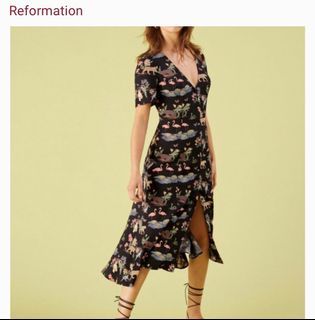 Reformation locklin dress