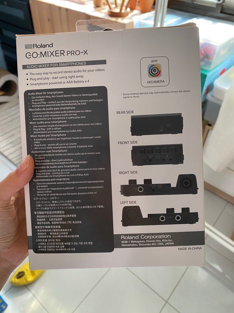 Roland Go mixer Pro X, Audio, Other Audio Equipment on Carousell