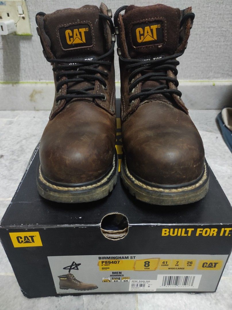 Safety boots caterpillar
