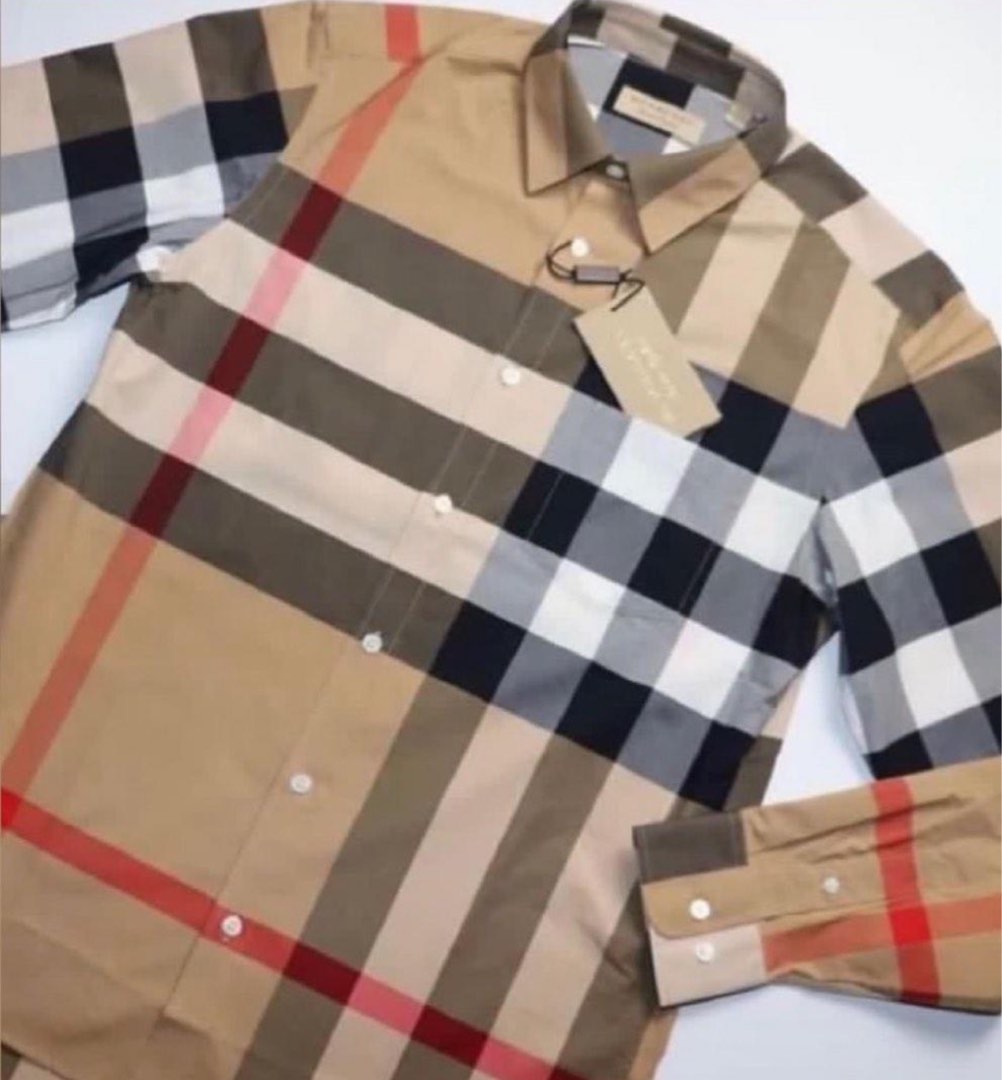 ??SALE? AUTHENTIC BURBERRY ICONIC CHECKERED SHIRT, Men's Fashion, Tops &  Sets, Formal Shirts on Carousell