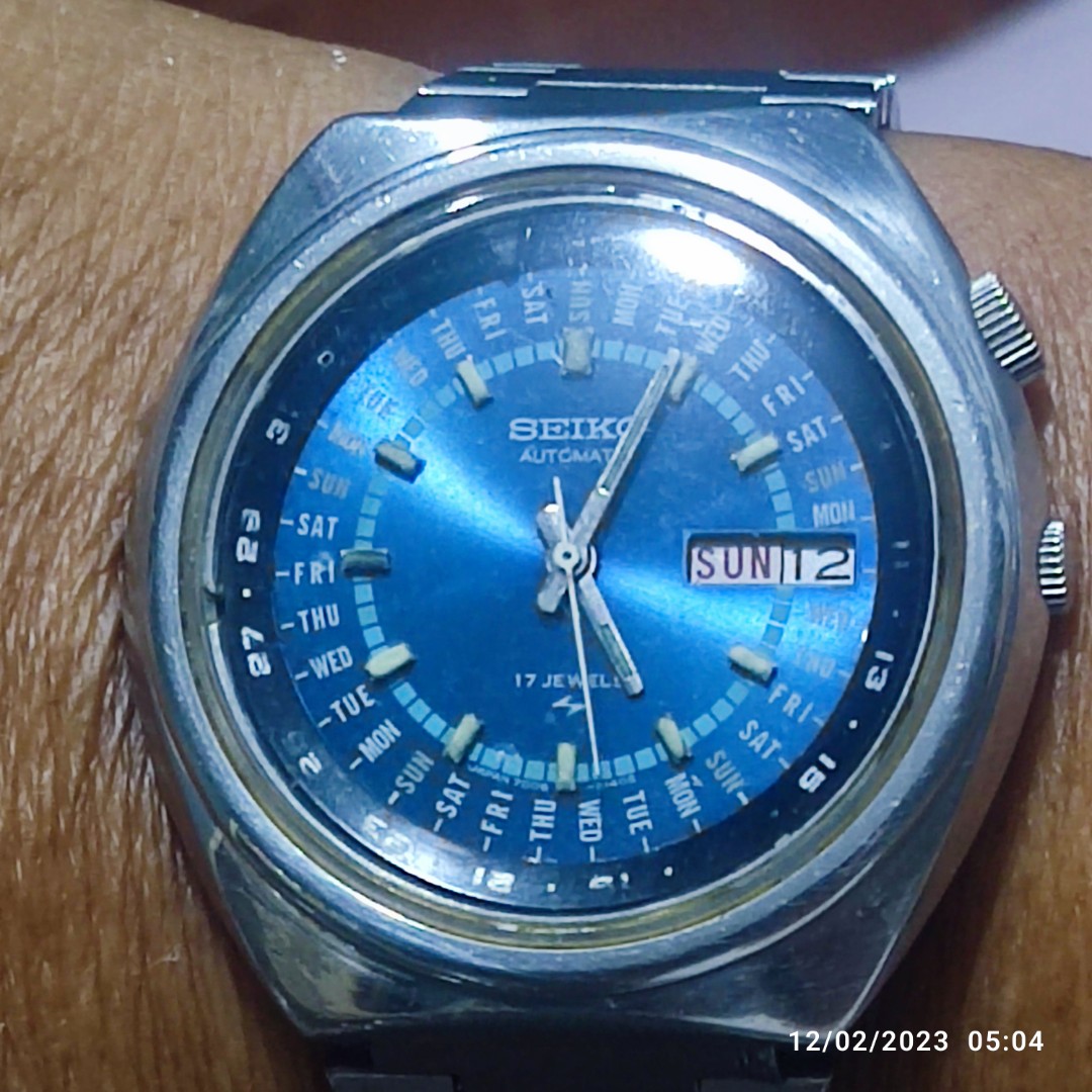 Seiko Perpetual Calendar Automatic Very Rare, Men's Fashion, Watches