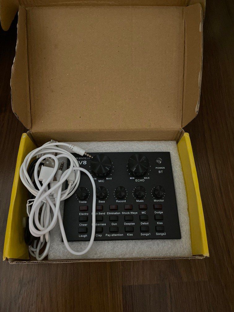Singing Live Sound Card, Audio, Other Audio Equipment on Carousell