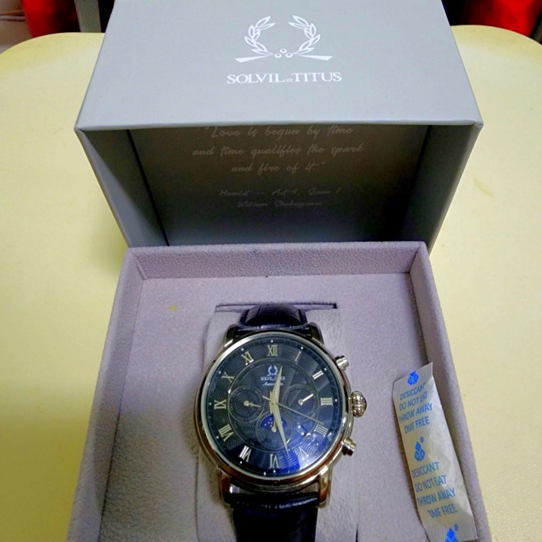 SOLVIL et TITUS Men s Watches Luxury Watches on Carousell