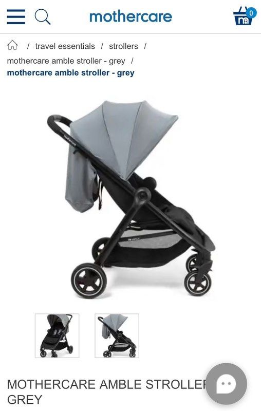 Stroller Mothercare Amble Stroller