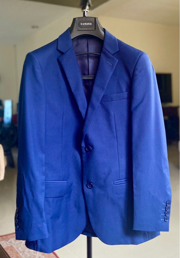 Suit Blazer and Slacks (Category: Coats, Jackets and Outerwear) located in Bulacan. Submitted by bebeella (Listing ID 1214613401, Image 1). Description: Sahara suit blazer and slacks. Used only once during JS Prom. Very good condition good as new..