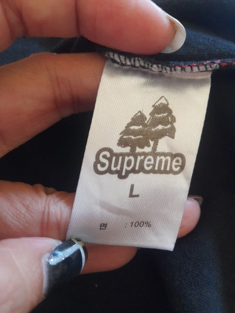 Supreme korea tag sales