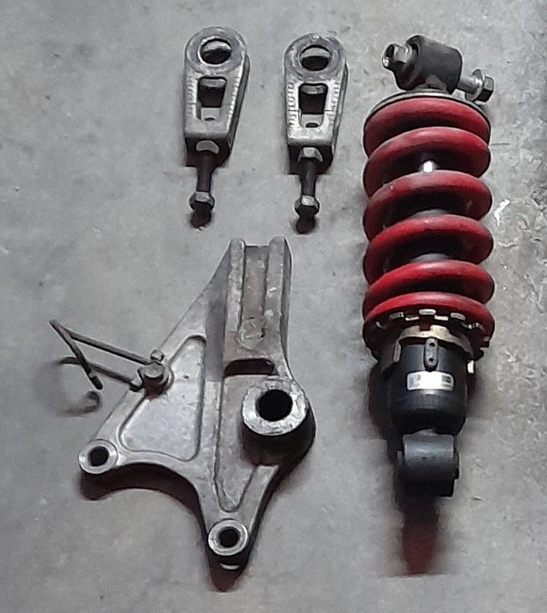 SWING ARM BANANANA ORIMOTOR SUZUKI FXR 150 DOHC COMPLETE SET, Hobbies