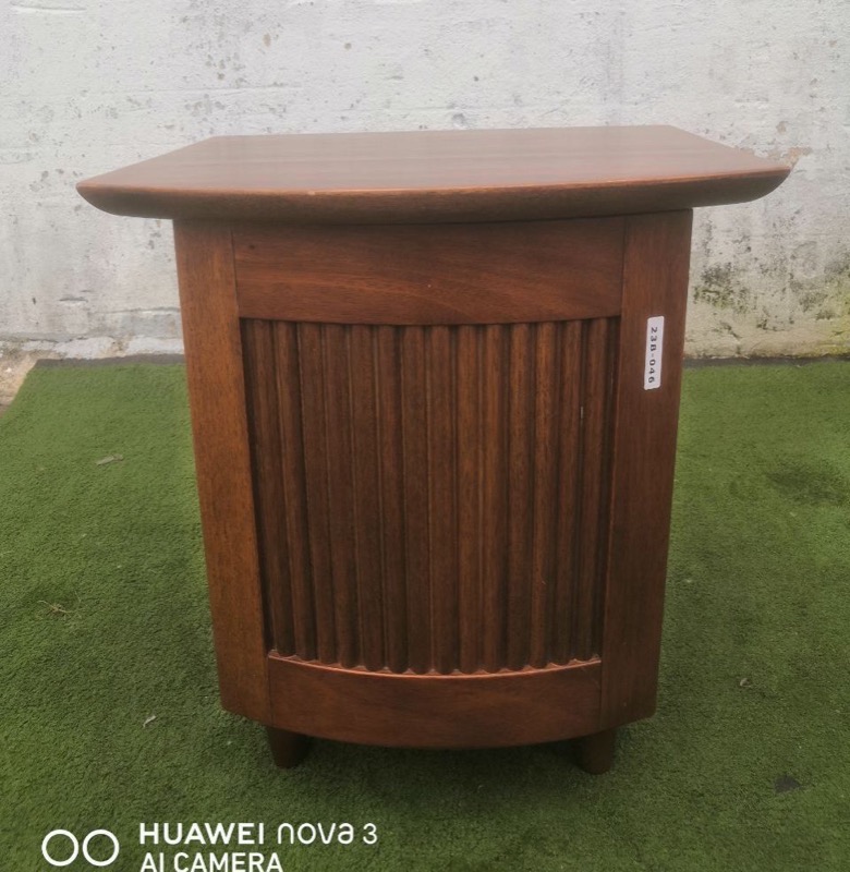 T61AF Meja Tepi Katil Kayu Jati Solid Wood Bed Side Table, Furniture