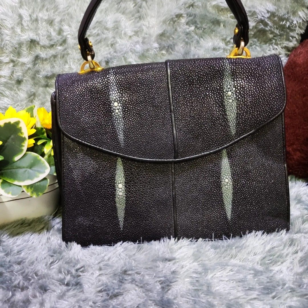 Tas handbag kulit pari spesial, Barang Mewah, Tas Dompet di