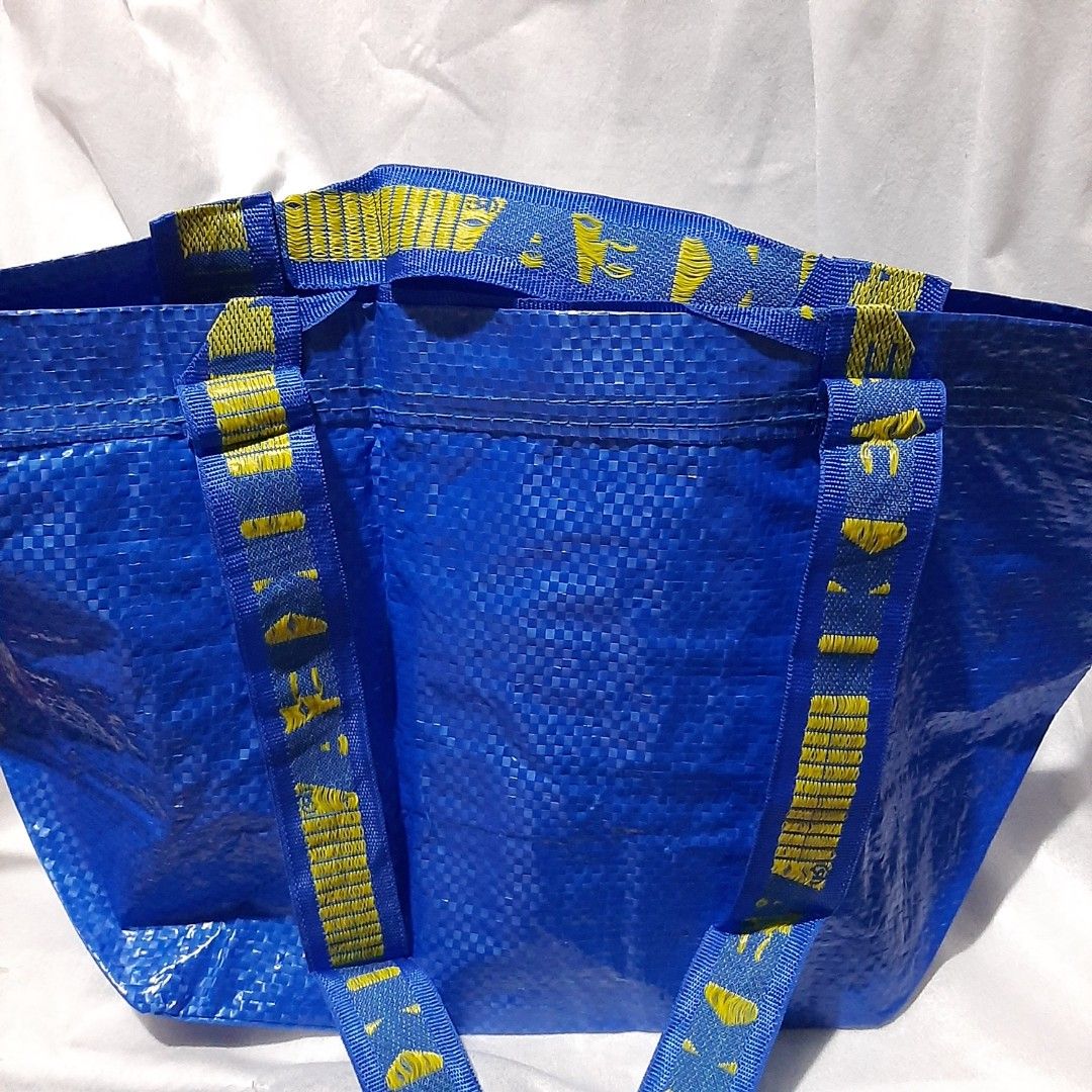 Tas Plastic Ikea Fesyen Wanita Tas Dompet di Carousell