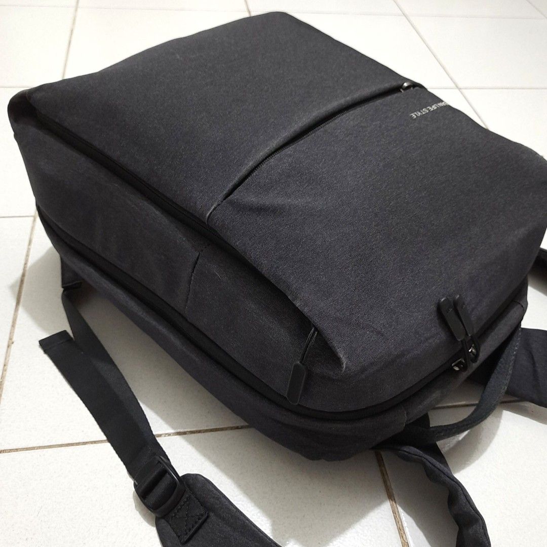 TAS RANSEL LAPTOP BACKPACK KERJA SECOND BRANDED ORIGINAL, Fesyen Pria ...