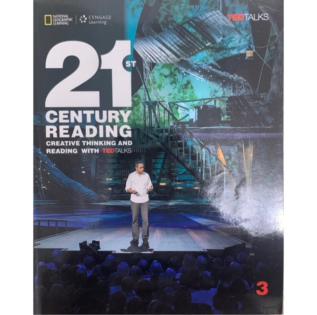 TED TALKS 21st century reading3 ｜八成新, 興趣及遊戲, 書本及雜誌, 教科書與參考書在旋轉拍賣