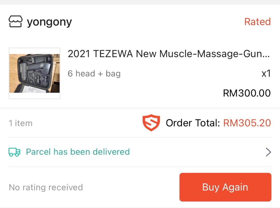 Tezewa muscle cheap massage gun