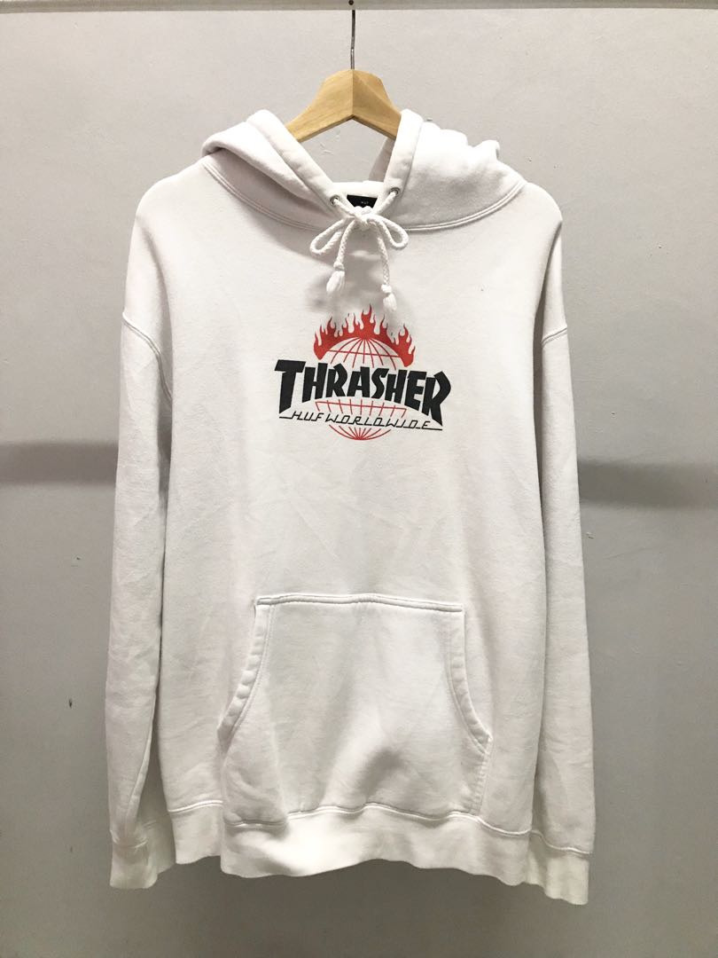 Thrasher x huf cheap worldwide hoodie
