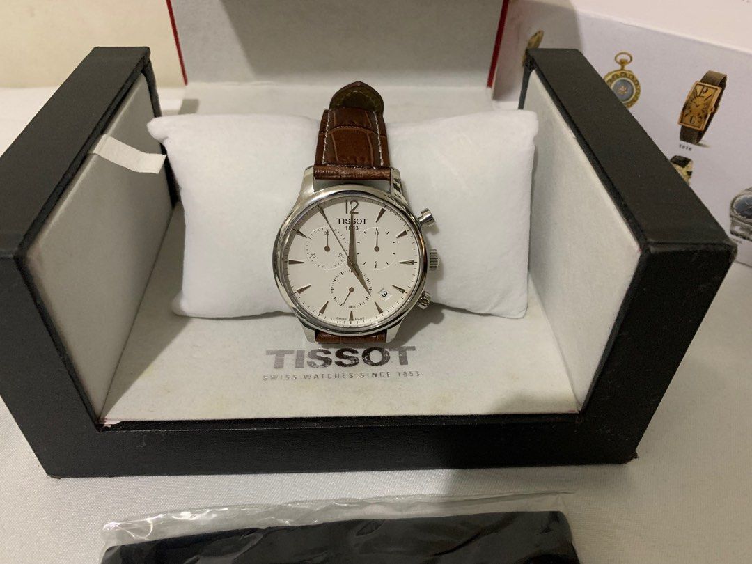 Tissot Tradition Chronograph Watch TO63617A Men s Fashion