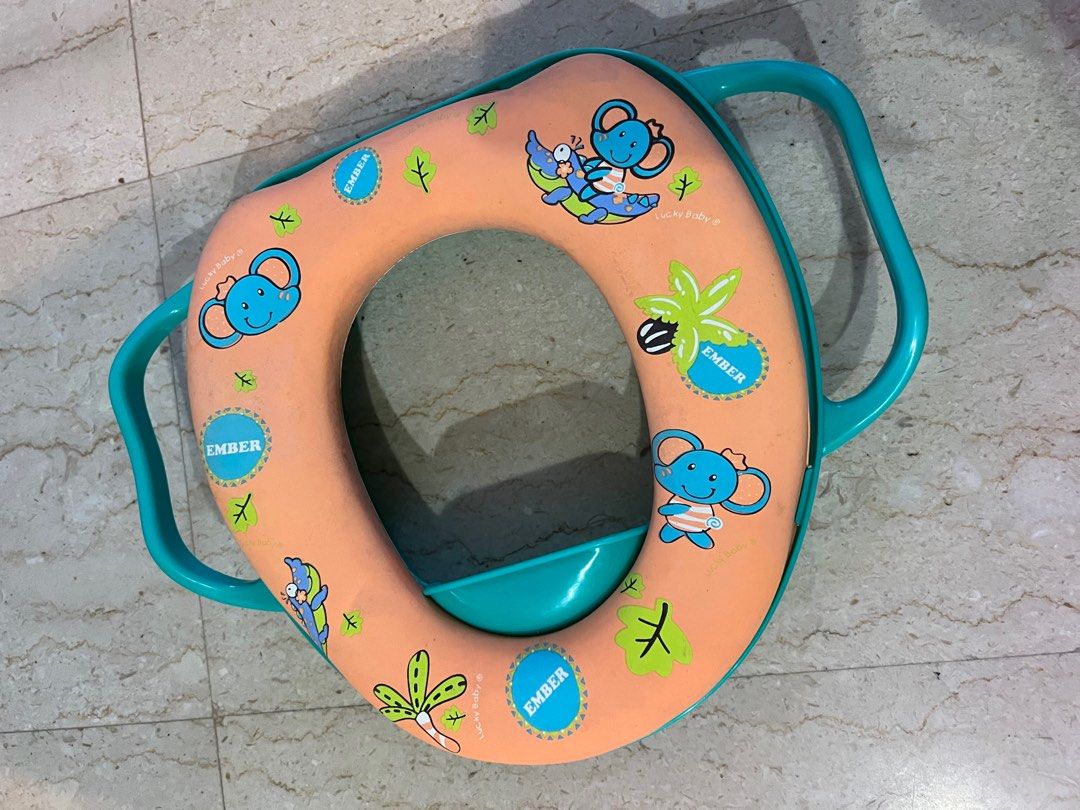 Ifam and Lucky baby Toilet training toddlers, Babies & Kids, Bathing