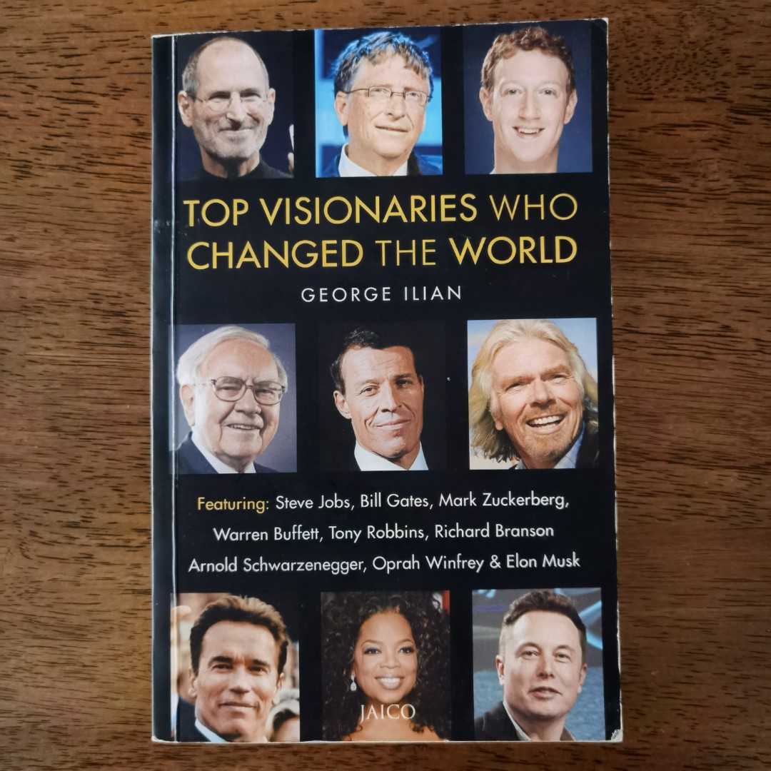 Top Visionaries Who Changed The World By George Ilian Hobbies Toys Books Magazines