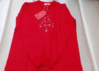 全新TORIO store 紅色長袖衫 長袖上衣 長袖top 未剪牌