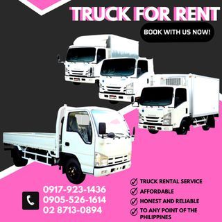 Truck Rental Service to any point of the Philippines with Affordable Price Rates