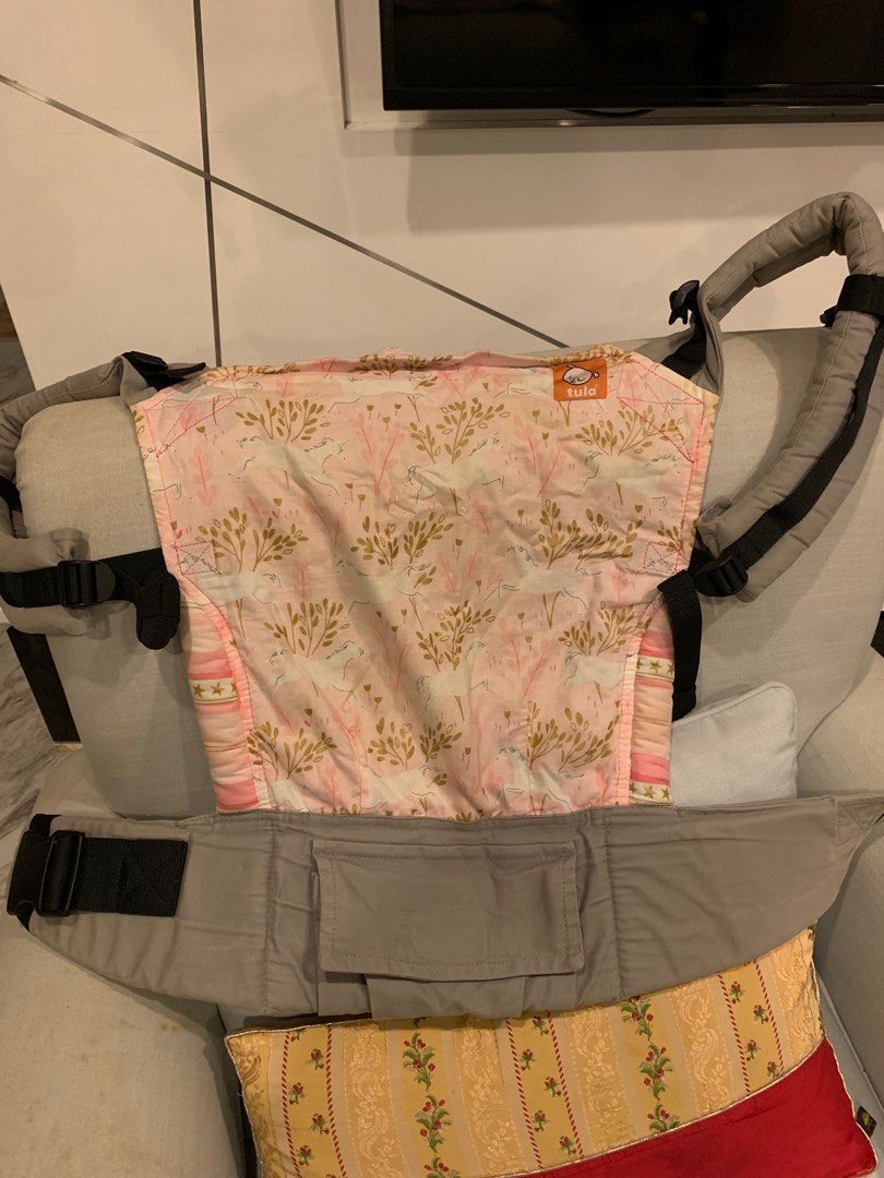 Tula pink unicorn baby carrier, Babies & Kids, Going Out, Carriers