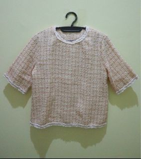 Tweed Blouse like zara