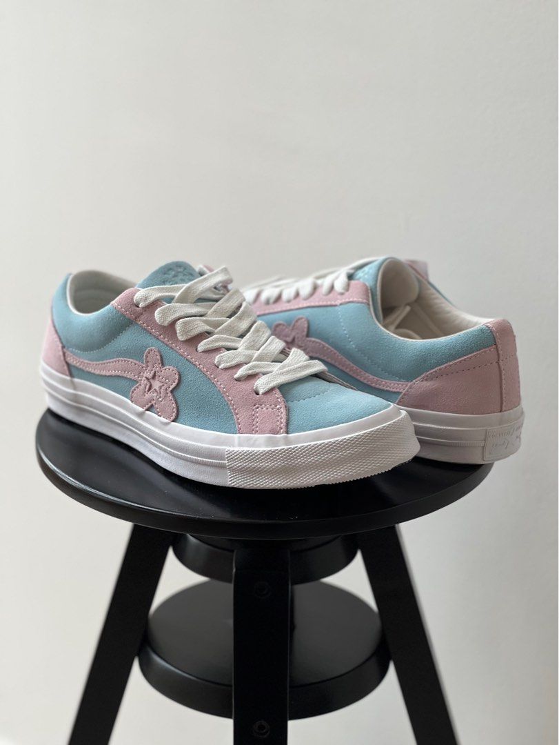 Uk8 Golf Le Fleur By Tyler, The Creator X Converse One Star Plume, Men'S  Fashion, Footwear, Sneakers On Carousell