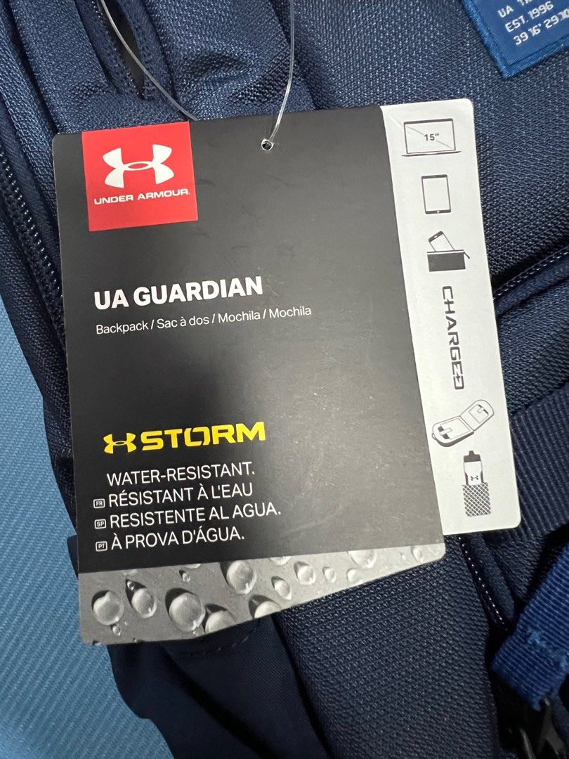 carne Destilar tener Authentic] Under Armour Guardian Bag Backpack, Academy (408)/Moroccan Blue,  One Size Fits All, Men's Fashion, Bags, Backpacks on Carousell