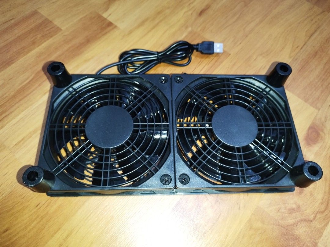 Usb Cooling Fan For Modem Router, Mobile Phones & Gadgets, Other