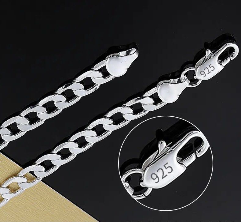 Real sterling hotsell silver chain